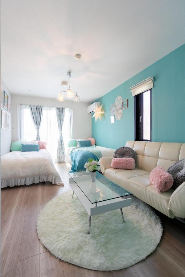 Asakusa Sky Stay Tiffany Blue Room Tokio Buitenkant foto