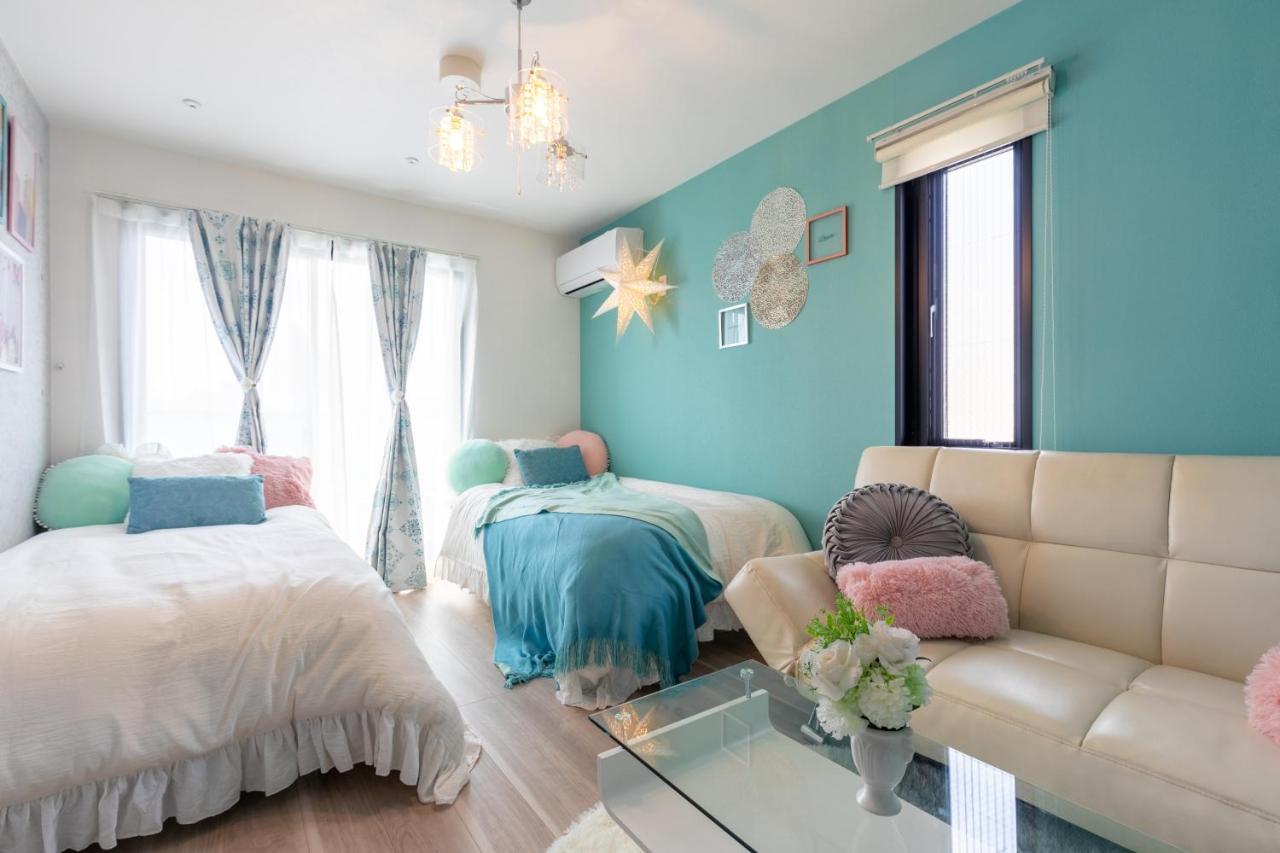 Asakusa Sky Stay Tiffany Blue Room Tokio Buitenkant foto